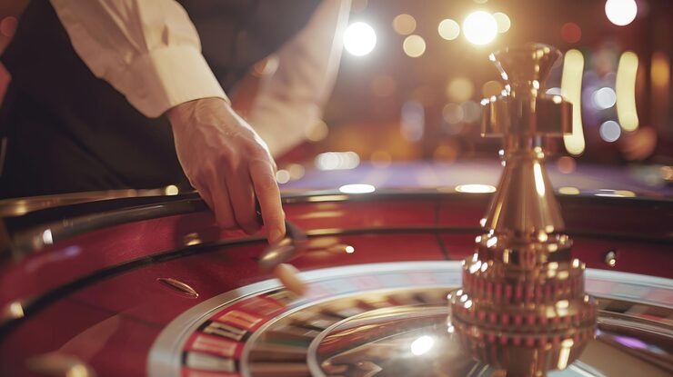 Medusa II live dealer studio with professional lighting and multiple camera angles